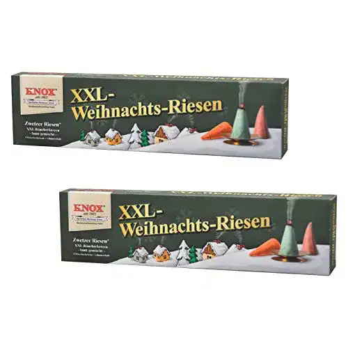 Räucherkerzen Knox XXL 2er Set mit Räucherschale
