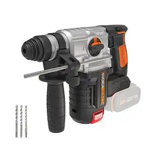Worx NITRO WX380.9 Akku-Bohrhammer 20V für Bohren, Hammerbohren und Meißeln