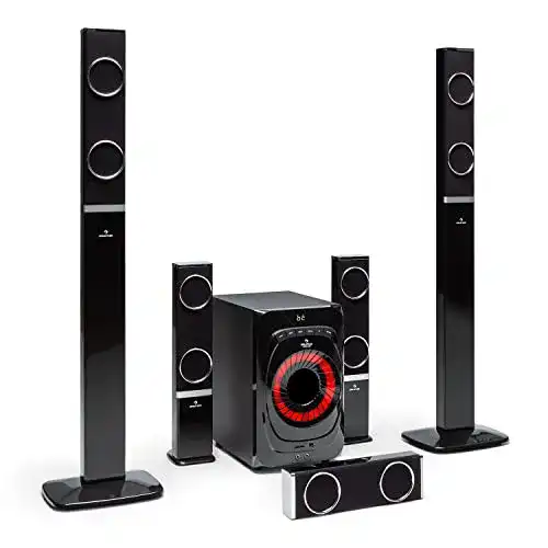 5.1 Soundsystem Auna Areal 825 Heimkinosystem mit 200 Watt RMS