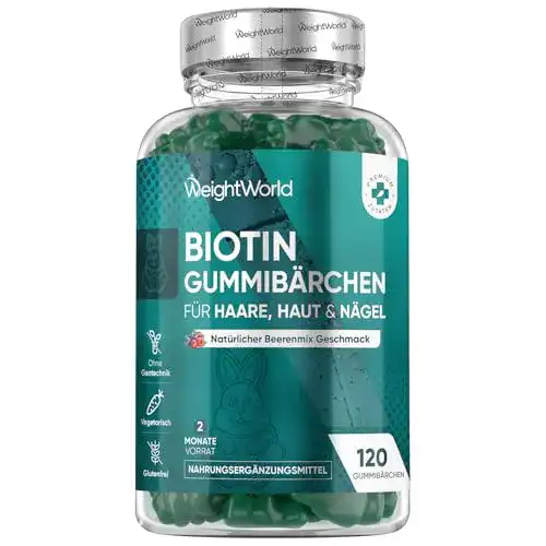Vitamin Gummibärchen mit Biotin und Vitaminen von Maxmedix