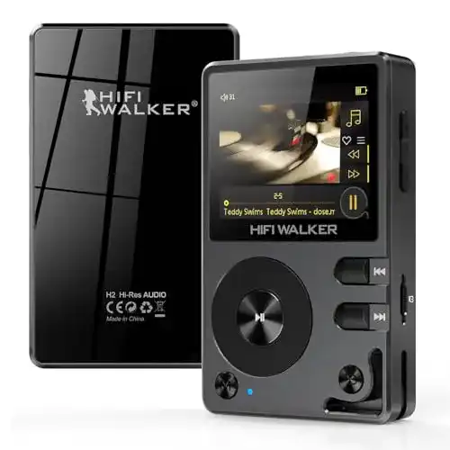 Hifi Walker H2 MP3 Player mit Bluetooth 5.2 und 64GB Speicher