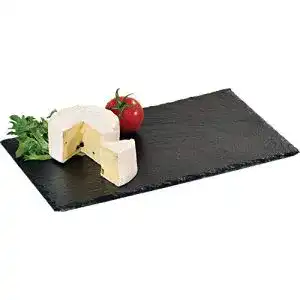 Schieferplatte Kesper Buffetplatte Schwarz 30 cm x 20 cm