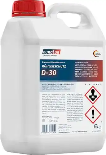 EUROLUB 821005 Kühlerschutz D-30, 5 Liter Frostschutzmittel