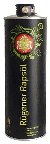 Rapsöl Rügener nativ kaltgepresst naturtrüb 1 Liter