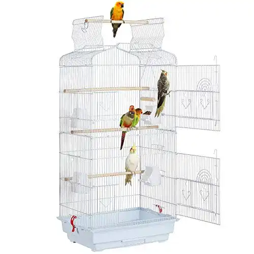 Vogelkäfig Yaheetech für Papageien und andere Vögel