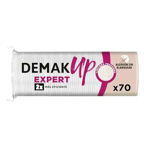 Wattepads Demak’up Expert Rund, 1 x 70 Stück