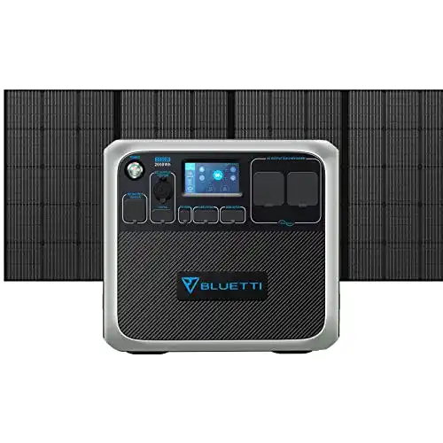 Bluetti AC200P Solargenerator mit PV350 Solarpanel im Vergleich