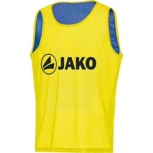 Fußball-Leibchen Jako Herren Kennzeichnungshemd Reverse, Neongelb/Royal