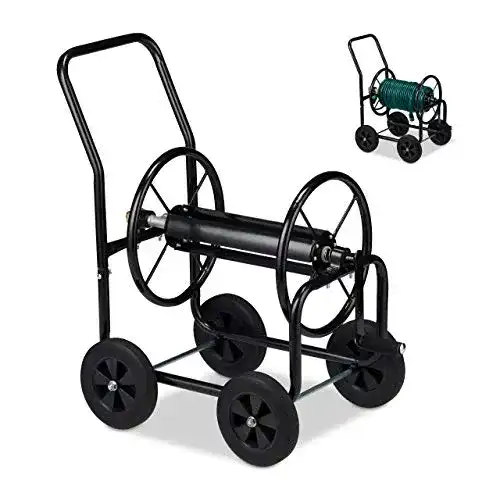 Schlauchwagen ohne Schlauch von Relaxdays aus Metall