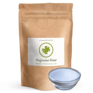 Magnesium Malat Pulver 300 g – vegan, rein, hohe Bioverfügbarkeit
