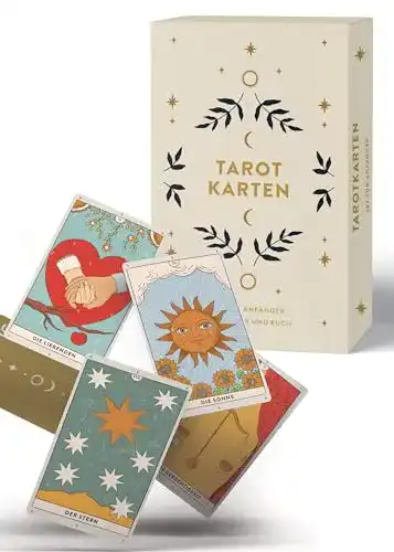 Tarotkarten Set mit Buch für Anfänger