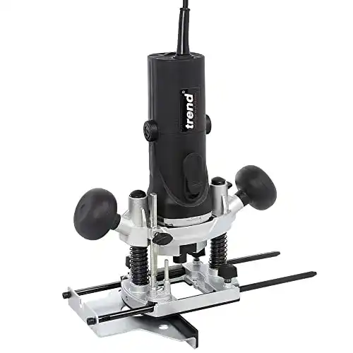 Trend Oberfräse 850 W mit 8 mm und variabler Geschwindigkeit