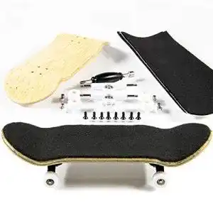Finger-Skateboard Phonenatic Bauset in Gelbbraun Design 3
