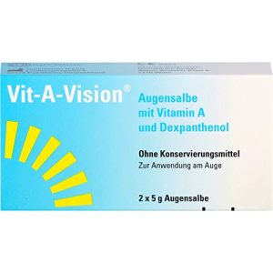 Augensalbe Vit-A-Vision zur Verbesserung des Tränenfilms und Augenschutz