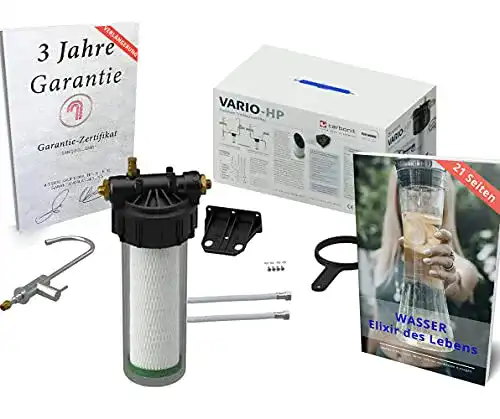 Untertisch-Wasserfilter Sanquell Set für sauberes Trinkwasser