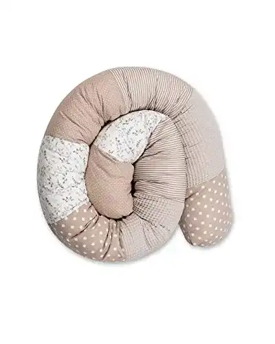 Bettschlange Ullenboom Baby Kuschelschlange 200×13 cm Sandblume
