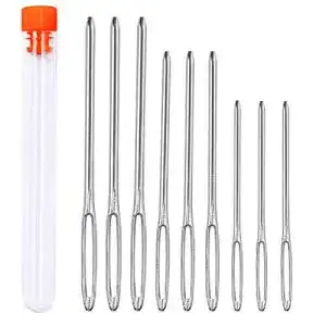 Sticknadel Set mit 9 Nähen Nadeln in 3 Größen