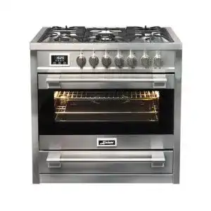 Gasherd Kaiser 90 cm HGE 93505 R Turbo freistehender Gas-Standherd