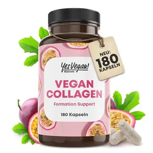 Vegan Kollagen Kapseln von Yes Vegan! – 180 Stück