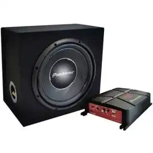 Pioneer GXT-3730B Subwoofer-Set mit 30 cm Gehäusesubwoofer und Verstärker