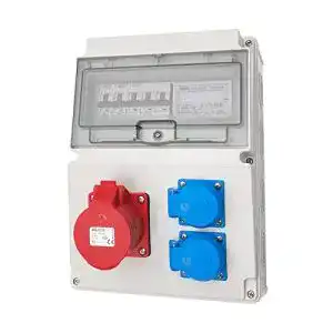 Baustromverteiler ETF Wandverteiler CEE 1x16A und 2x230V