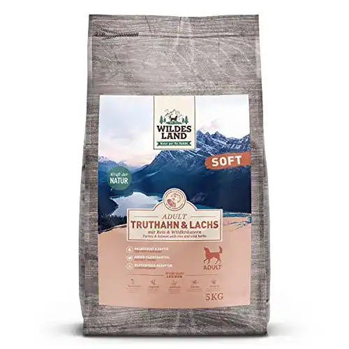 Wildes Land Hundefutter halbfeucht und trocken für Hunde