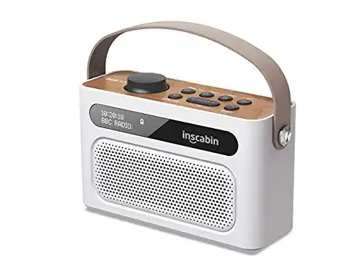 Akku-Radio Inscabin M60 Tragbares DAB/DAB+ FM-Digitalradio