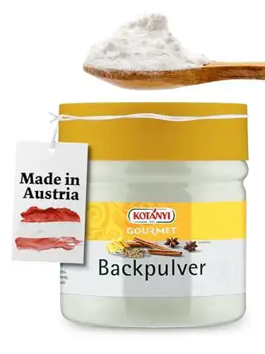 Backpulver Kotanyi Gourmet, geschmacksneutral, 400 ccm, 290 g