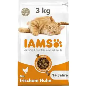Katzenfutter von Iams mit Huhn für ausgewachsene Katzen