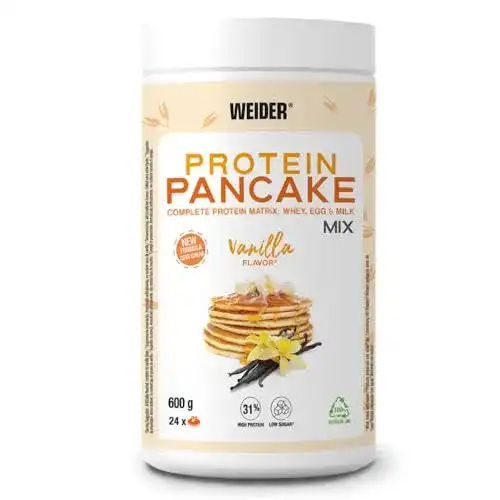 Weider Protein Pancake Mix Vanille 600g Proteinreiche Pfannkuchenmischung