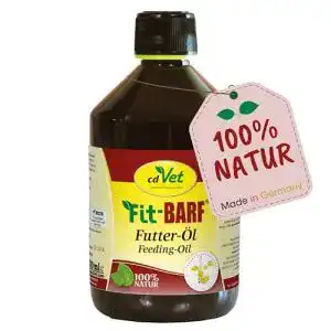 cdVet Fit-BARF Futter-Öl für Hunde und Katzen 500ml