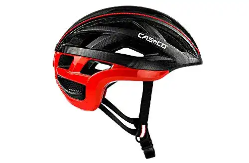 Casco Fahrradhelm CUDA 2 Strada in Schwarz/Rot