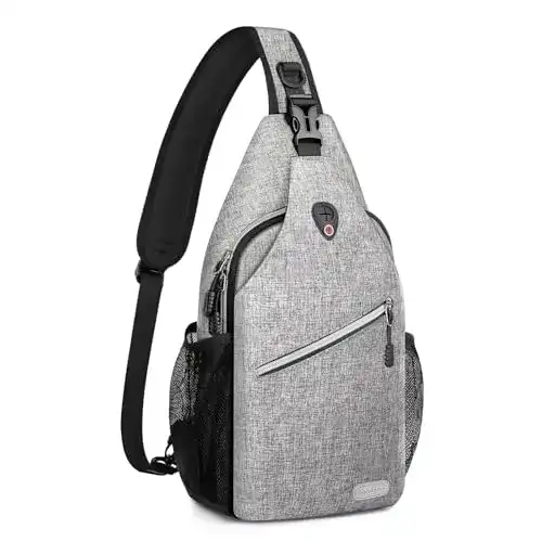 Sling-Bag Mosiso Brusttasche Rucksack für Damen und Herren