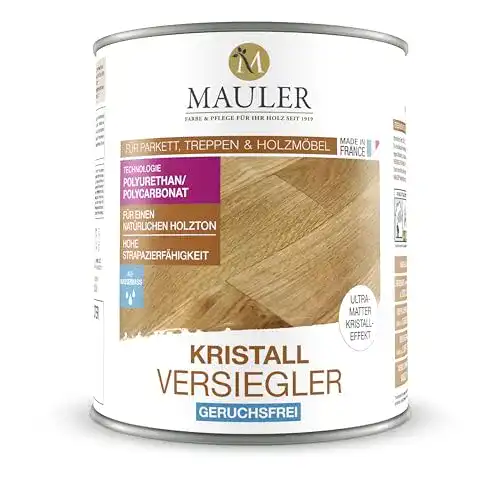 Parkettlack Mauler für Treppen und Möbel, matt und unsichtbar