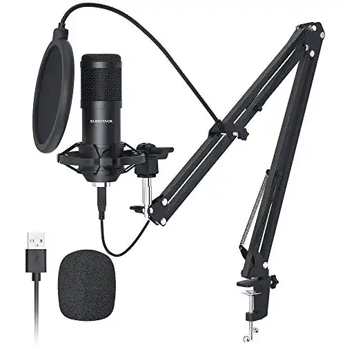 Mikrofon Sudotack Kondensator USB Nieren für PC und professionelle Anwendungen