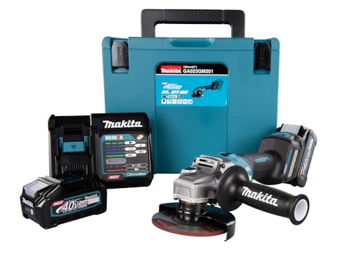 Makita Akku-Winkelschleifer GA023GM201 mit 40V und 4,0 Ah
