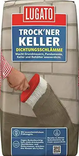 Dichtschlämme Lugato Trockner für Keller 25 kg