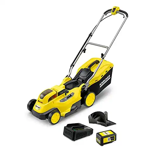 Akku-Rasenmäher für kleine Flächen von Kärcher mit 18 V Akku
