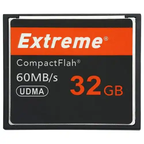 Compact Flash Speicherkarte 32GB für Digitalkameras und Camcorder