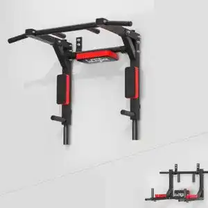 Klimmzugstange zur Wandmontage von Luckyone für Heimtraining