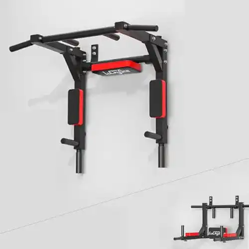Klimmzugstange zur Wandmontage von Luckyone für Heimtraining