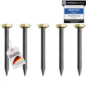 Bildernägel Rikama 30 Stück 25 mm Stahlnägel für verschiedene Untergründe
