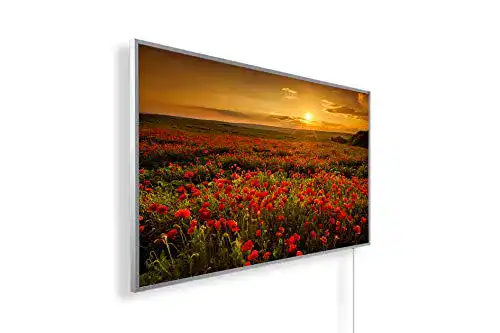 Infrarotheizung 800 Watt von Könighaus mit HD-Motiv