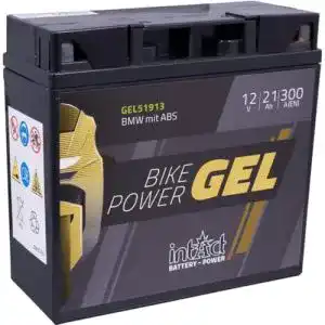Motorradbatterie Intact Gel 12V für verschiedene Fahrzeuge
