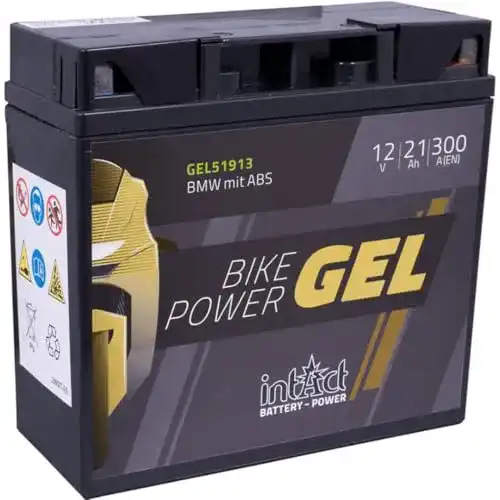Motorradbatterie Intact Gel 12V für verschiedene Fahrzeuge