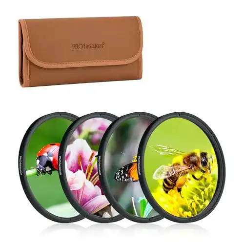 Makrolinse PROfezzion Makro Close Up Filter Set 58mm