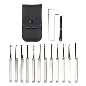 Lockpicking-Set Weehey mit 15 Teilen aus Edelstahl