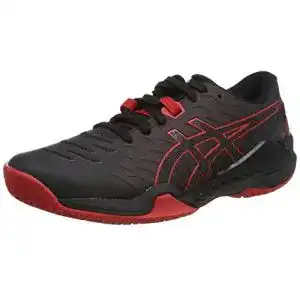 Volleyballschuh Herren Asics 1071A044-001-14 in Schwarz und Rot
