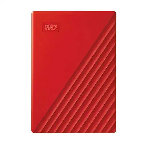 WD My Passport externe Festplatte 2 TB – mobiler Speicher für PC, Xbox und PS4
