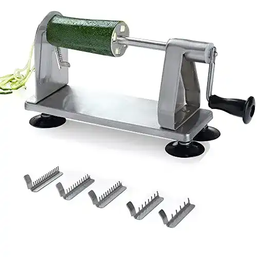 Spiralschneider Homarden mit 5 Klingen aus Edelstahl für Gemüse
